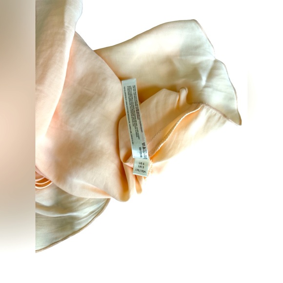 Intimately FREE PEOPLE Small Cinch Top Sleeveless Light Creamy Peach. Silky Soft - Picture 5 of 5